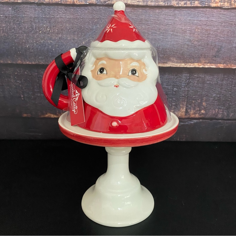 Carnival Cottage by Johanna Parker & Magenta Santa Claus Mug 🎅